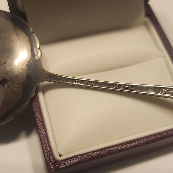 Chippendale Sterling Spoon by TOWLE SILVER - Picture 7 of 7